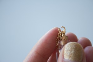 DIY Message in a Bottle Necklace
