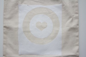 DIY Stenciled Tote Bag