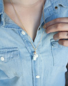 DIY Message in a Bottle Necklace