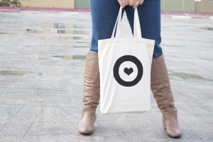DIY Stenciled Tote Bag