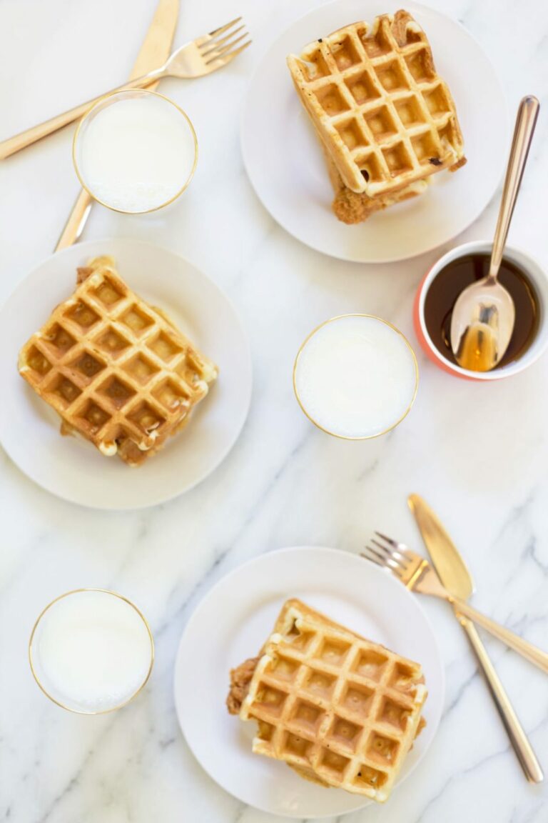 Maple Chicken and Waffle Sandwich Recipe