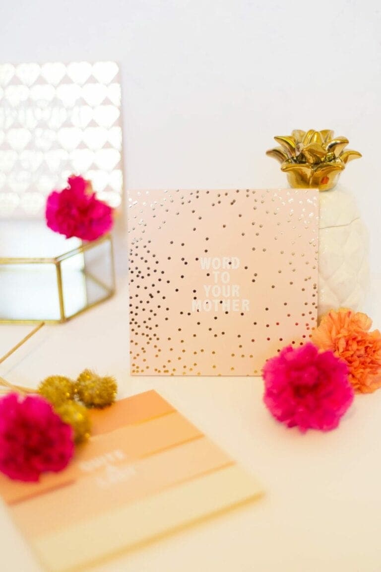 DIY Wood Mother's Day Plaques