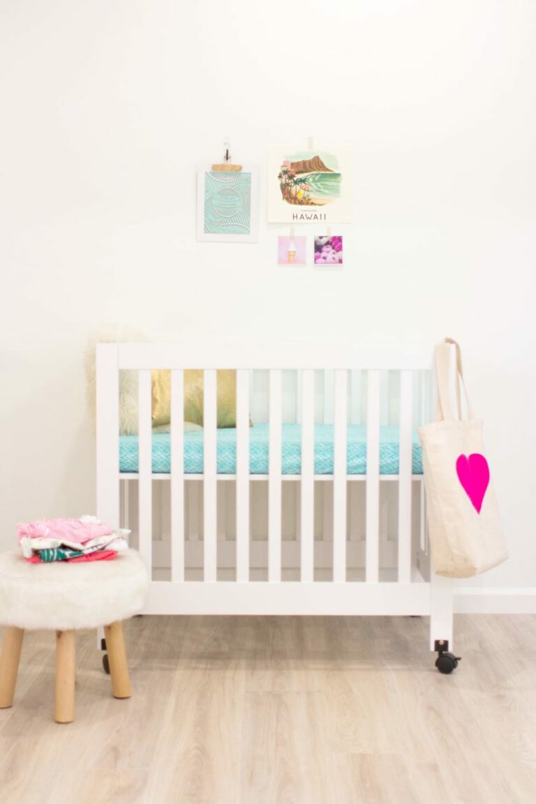 Mini Crib for a Second Baby