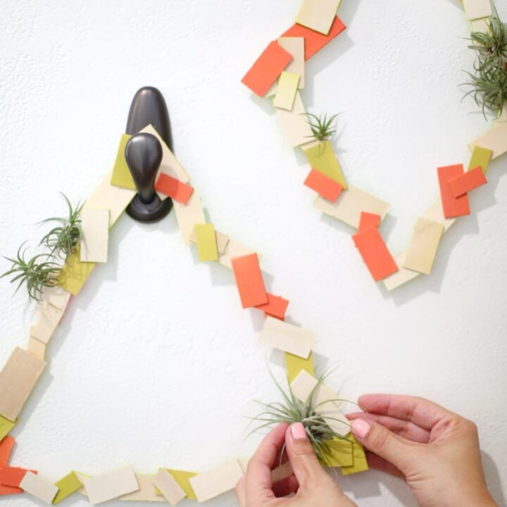 Modern Christmas Wreath