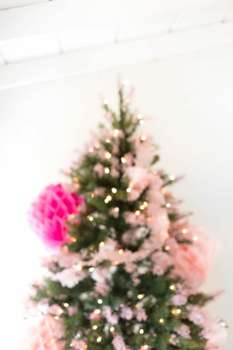 Pink Christmas Tree