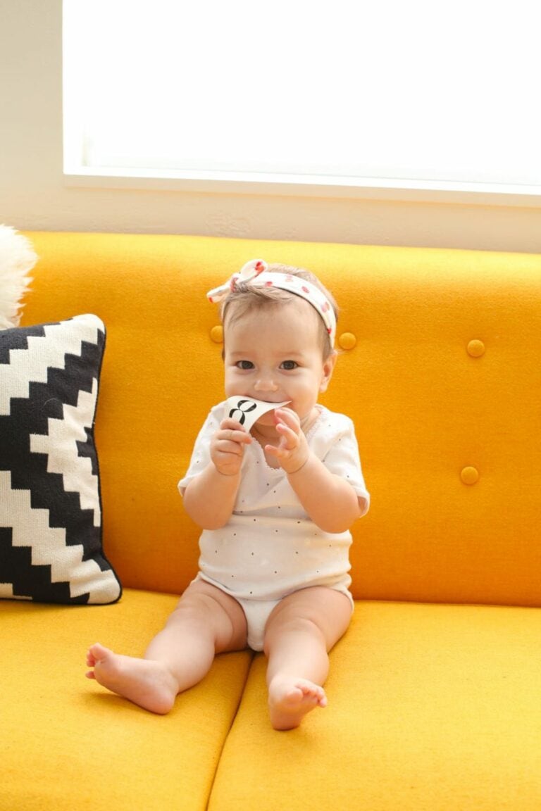 8 month old baby girl