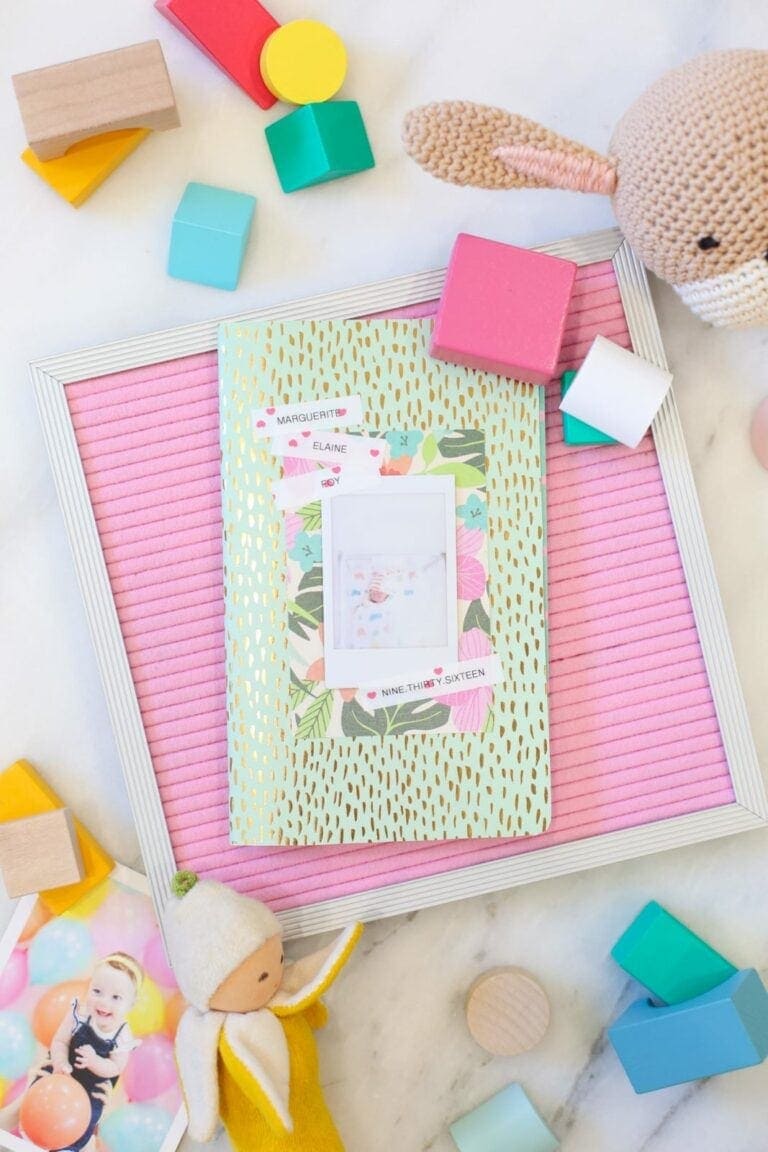 Make Your Own Baby Photo Book