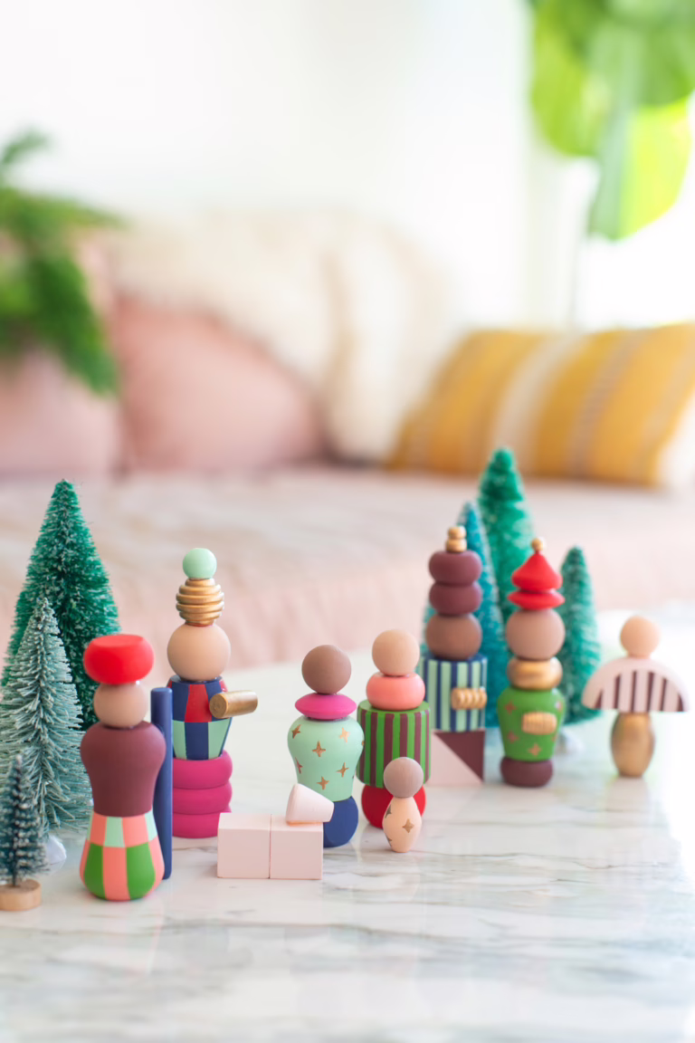diy wooden nativity scene